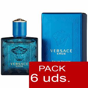 Perfume en miniatura Eros de Versace 5ml PACK 6 UDS