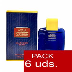 Aqua Quorum By Antonio Puig for Men 7 ml PACK 6 UDS.
