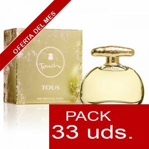TOUCH GOLD EDT 4 ml by Tous PACK 33 UDS