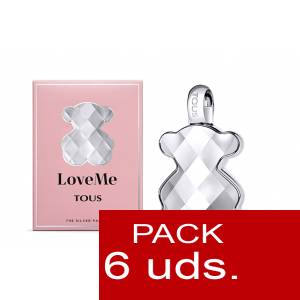 TOUS LOVE ME SILVER EDT 4,5 ml by Tous PACK 6 UDS